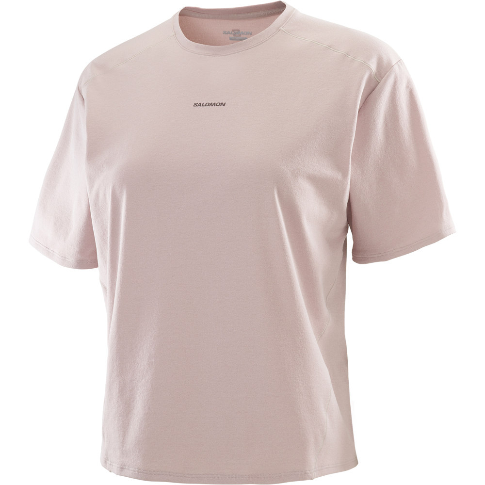Salomon camiseta montaña manga corta mujer TRACKLINE SS TEE W 04