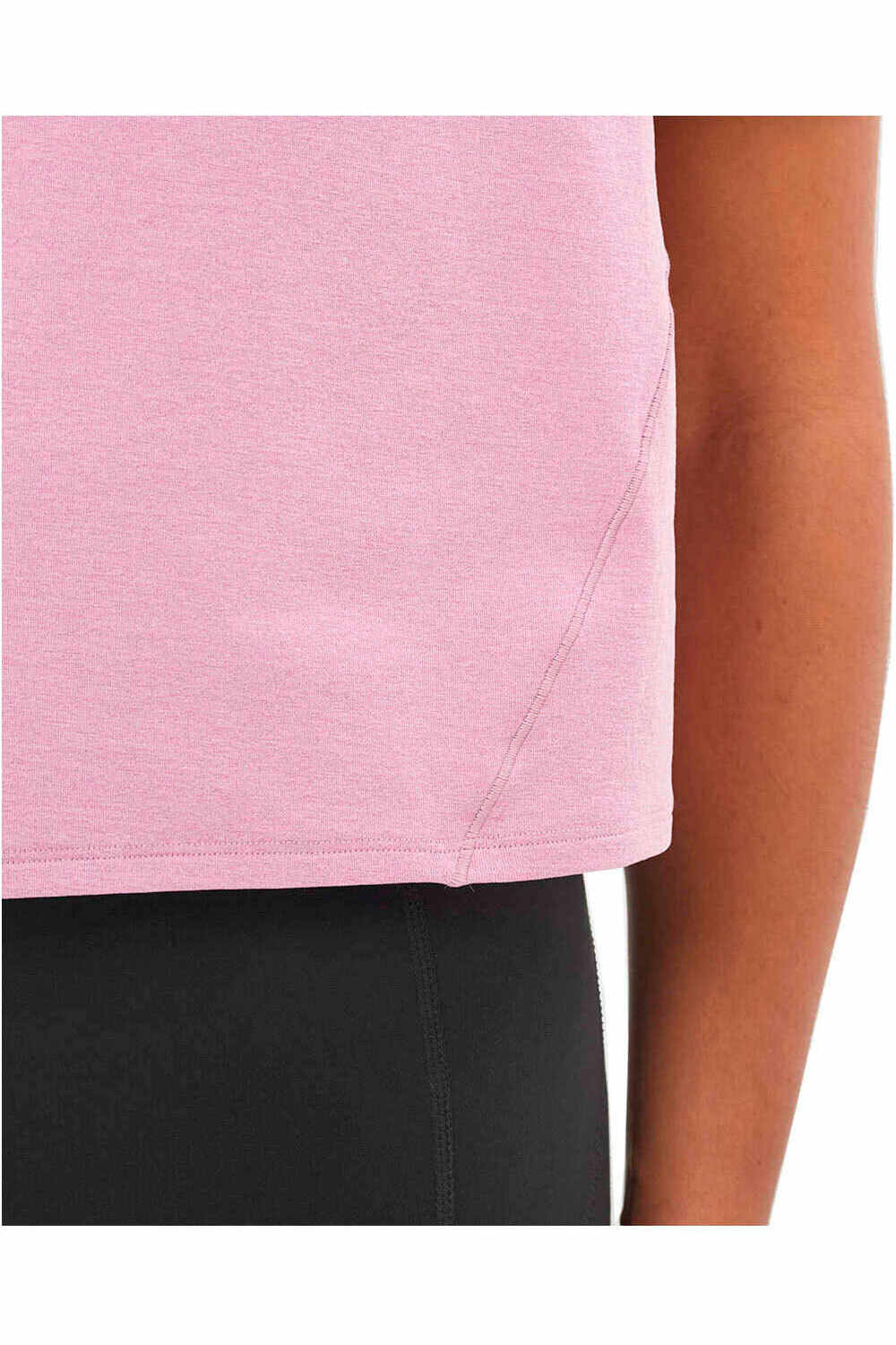 Salomon camiseta montaña manga corta mujer TRACKLINE SS TEE W vista detalle