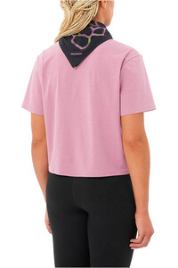 Salomon camiseta montaña manga corta mujer TRACKLINE SS TEE W vista trasera