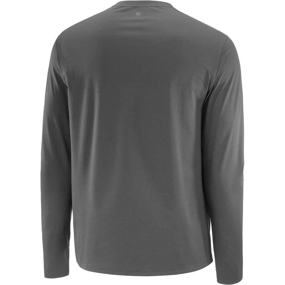 Salomon camiseta montaña manga larga hombre TRACKLINE LS TEE M 03