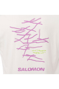 Salomon camiseta montaña manga larga hombre WILD RAYS LS TEE M vista detalle