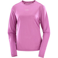 Salomon camiseta montaña manga larga mujer SHKout CORE LS TEE W vista detalle