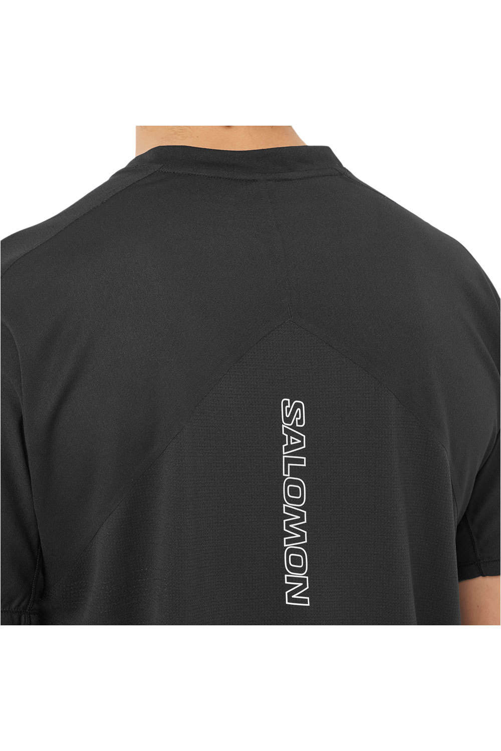 Salomon camiseta técnica manga corta hombre SENSE AERO SS TEE GFX M vista detalle