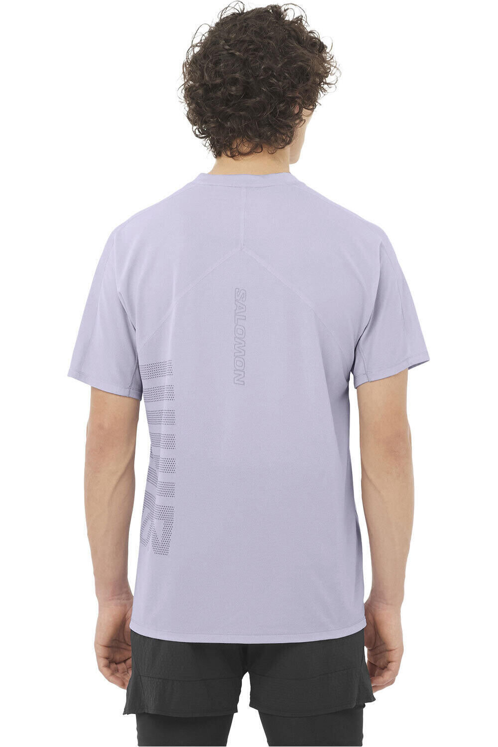 Salomon camiseta técnica manga corta hombre SENSE AERO SS TEE GFX M vista trasera