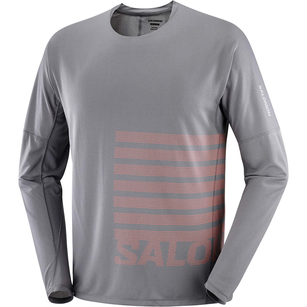 Salomon camiseta técnica manga larga hombre SENSE AERO LS TEE GFX M 03