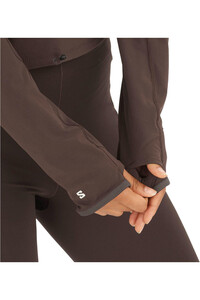 Salomon camiseta técnica manga larga mujer SENSE AERO HYBD CP PLVR W 04