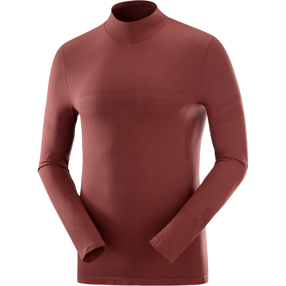 Salomon camiseta térmica manga larga hombre SNTIAL WARM LS TOP M vista detalle