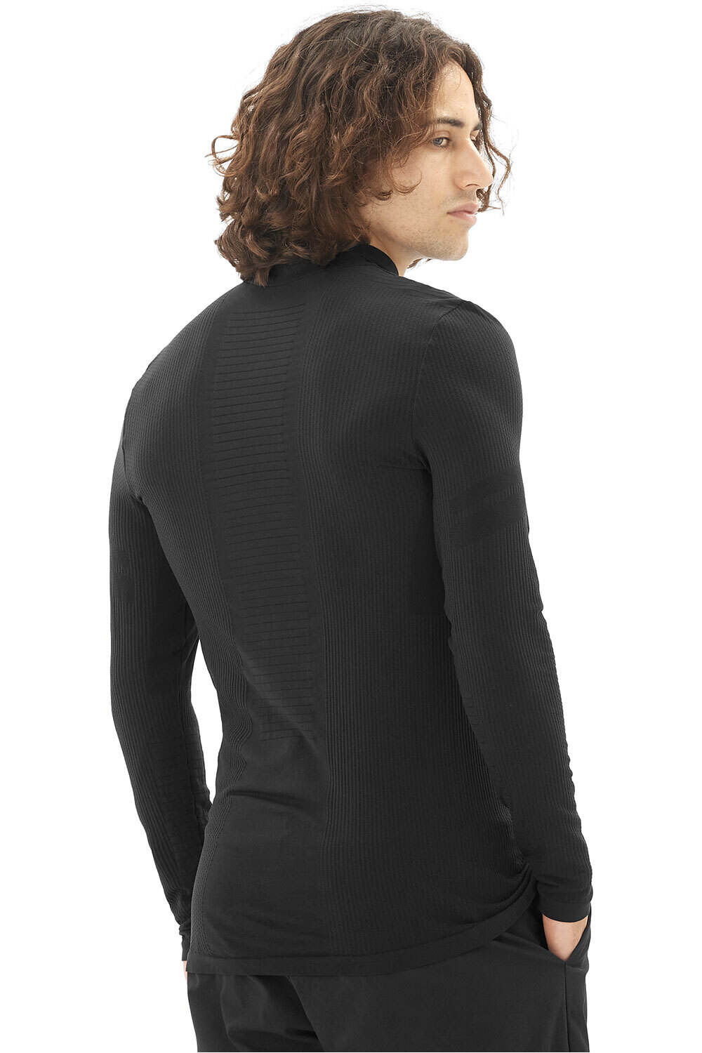 Salomon camiseta térmica manga larga hombre SNTIAL WARM LS TOP M vista trasera