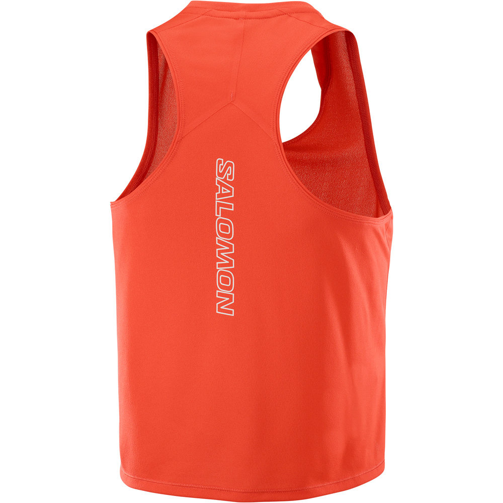 Salomon camiseta tirantes running SENSE AERO SHORT TANK W 03