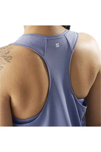 Salomon camiseta tirantes running SHKout CORE TANK W vista detalle