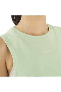 Salomon camiseta tirantes TRACKLINE TANK W vista detalle