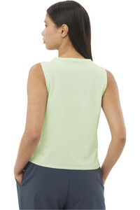 Salomon camiseta tirantes TRACKLINE TANK W vista trasera