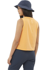 Salomon camiseta tirantes TRACKLINE TANK W vista trasera