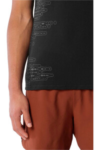 Salomon camisetas trail running manga corta hombre SENSE AERO SS TEE GFX M vista detalle