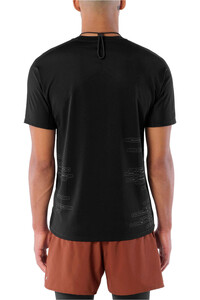 Salomon camisetas trail running manga corta hombre SENSE AERO SS TEE GFX M vista trasera