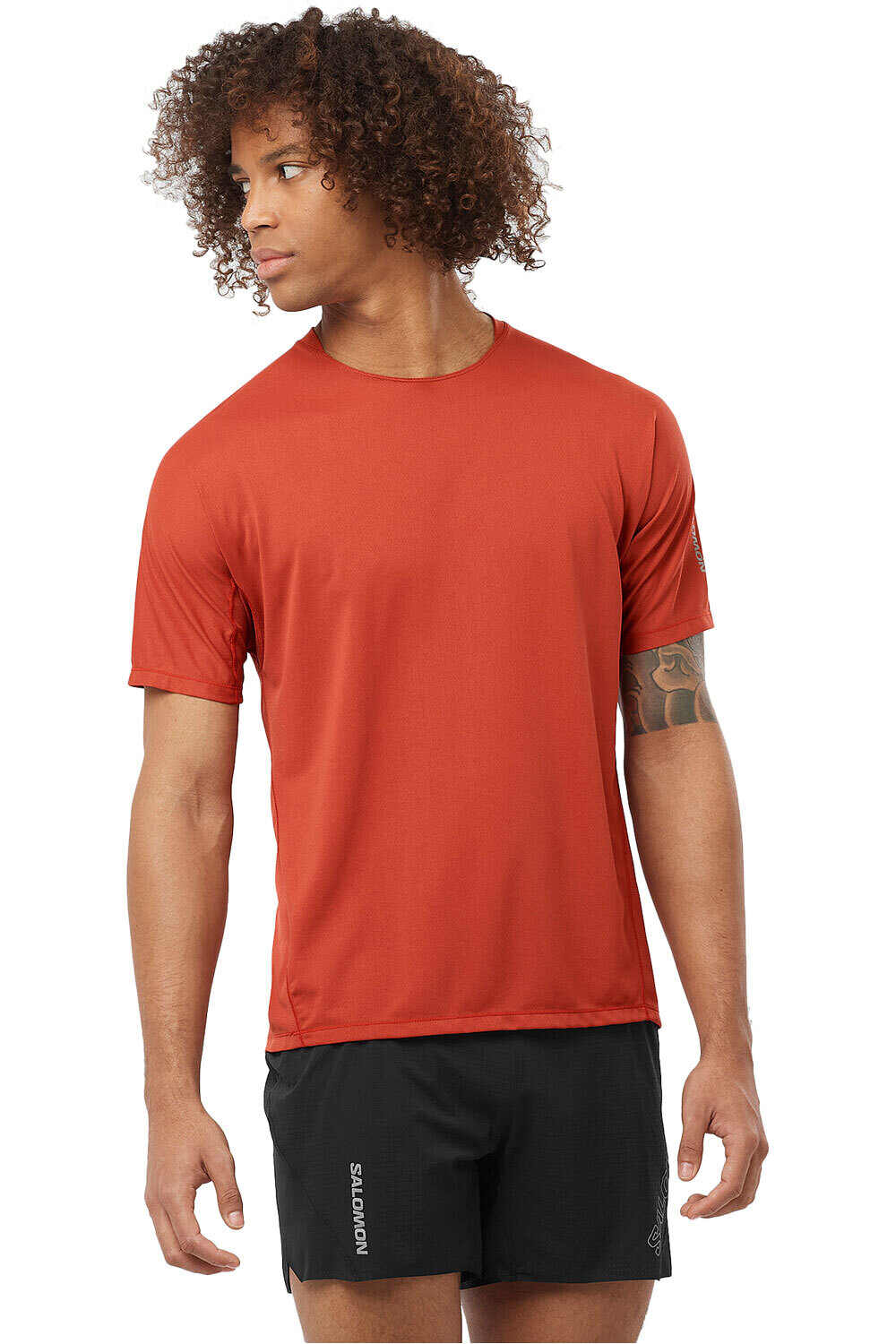 Salomon camisetas trail running manga corta hombre SENSE AERO SS TEE M vista frontal
