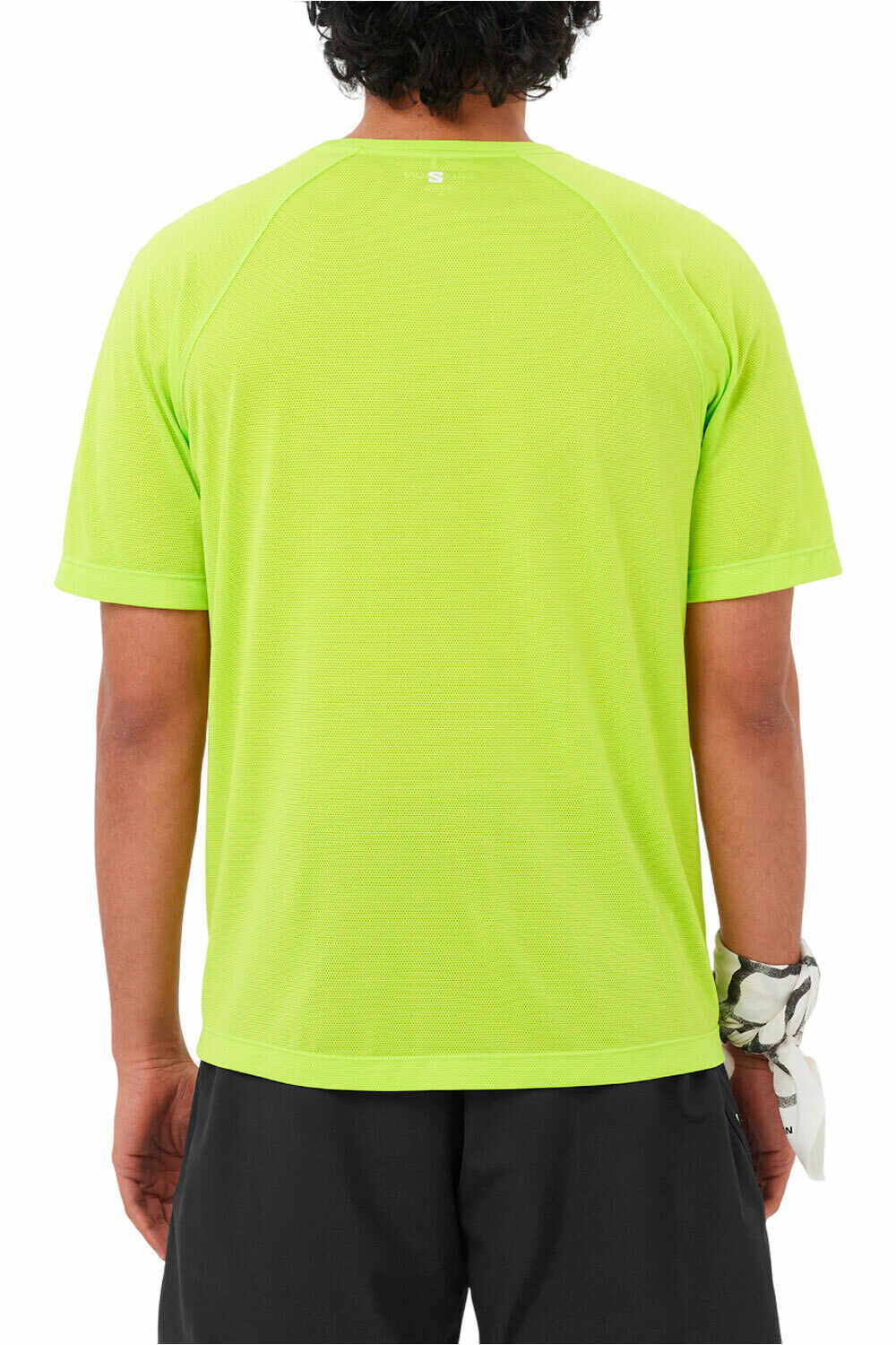 Salomon camisetas trail running manga corta hombre SHKout CORE SS TEE M vista frontal