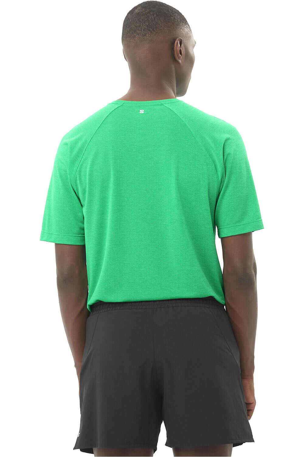 Salomon camisetas trail running manga corta hombre SHKout CORE SS TEE M vista trasera