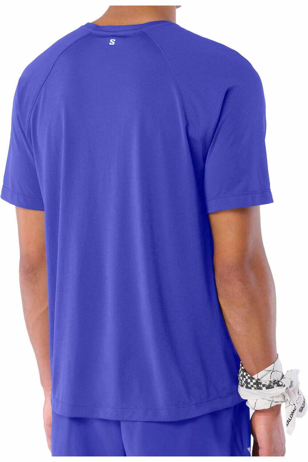 Salomon camisetas trail running manga corta hombre SHKout CORE SS TEE M vista trasera