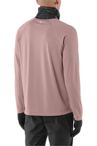 Salomon camisetas trail running manga larga hombre SHKout CORE LS TEE M vista trasera