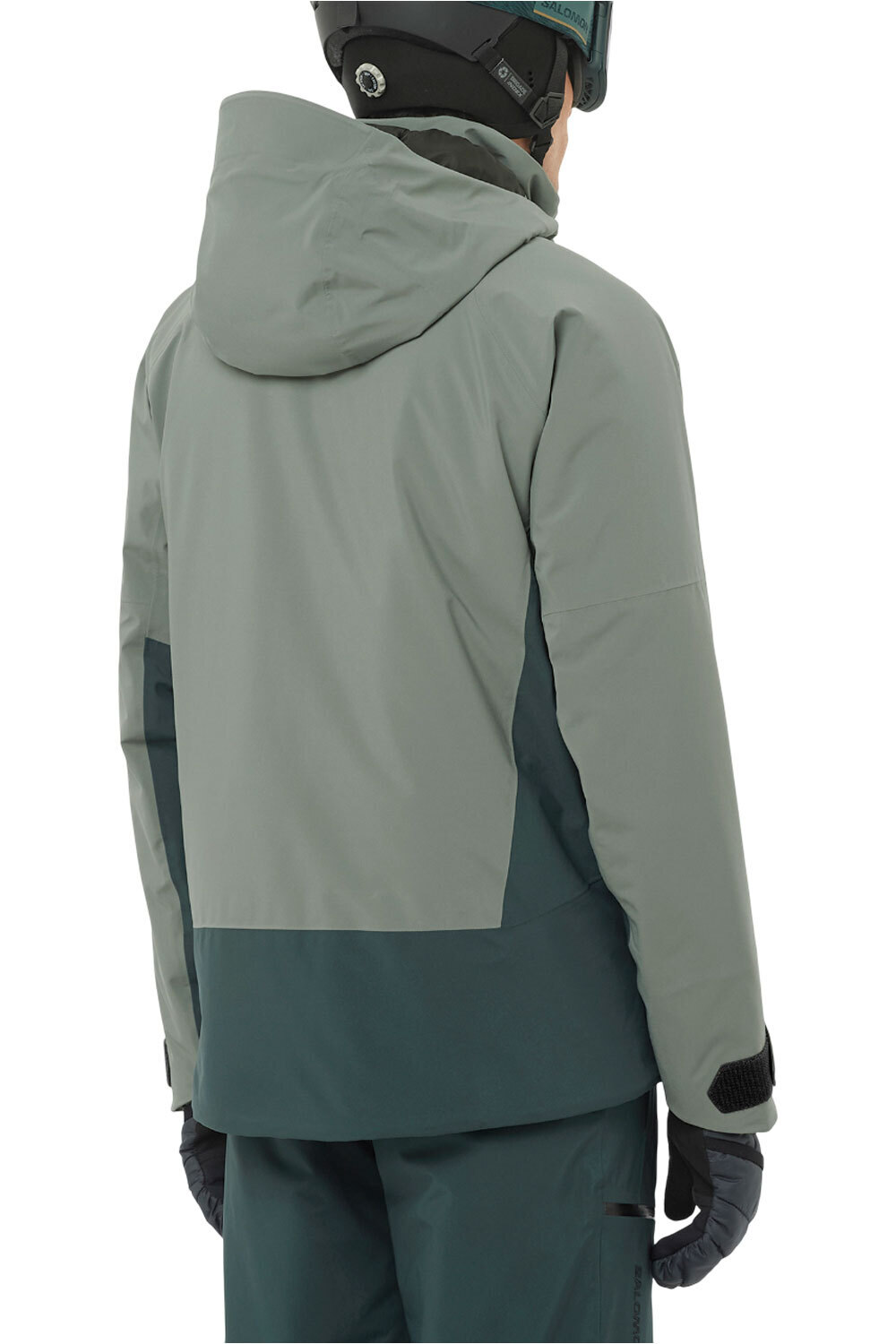 Salomon chaqueta esquí hombre BRILLIANT 2.0 JACKET M vista trasera