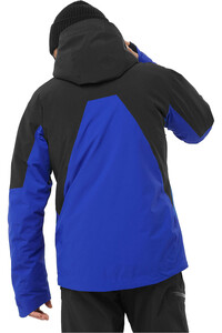 Salomon chaqueta esquí hombre BRILLIANT JACKET M vista trasera