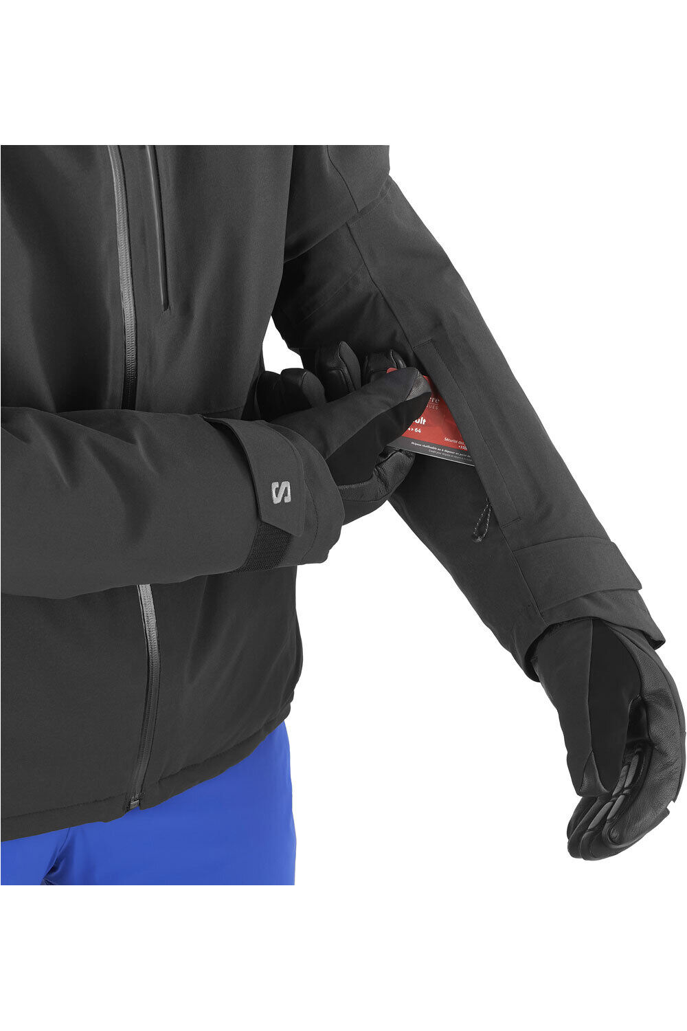 Salomon chaqueta esquí hombre HIGHLAND JACKET M vista detalle