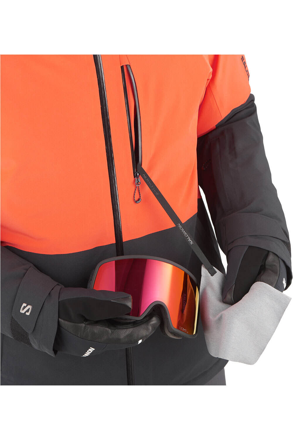 Salomon chaqueta esquí hombre HIGHLAND JACKET M vista detalle