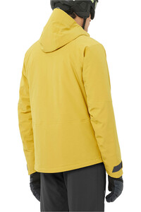 Salomon chaqueta esquí hombre HIGHLAND JACKET M vista trasera