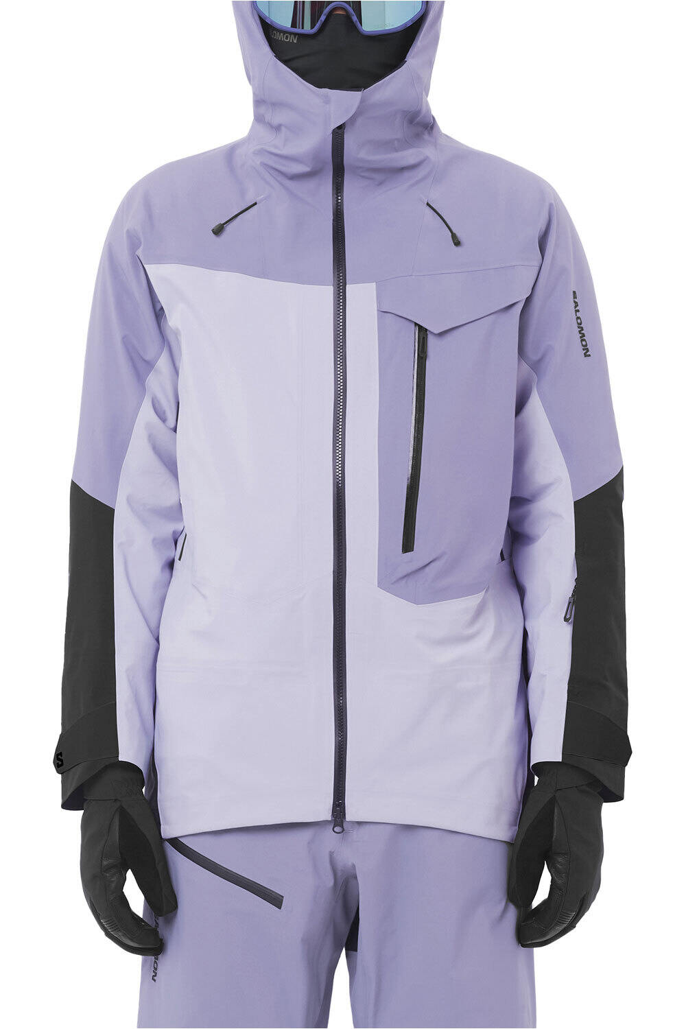 Salomon chaqueta esquí hombre MOON PATROL GTX JKT M vista frontal