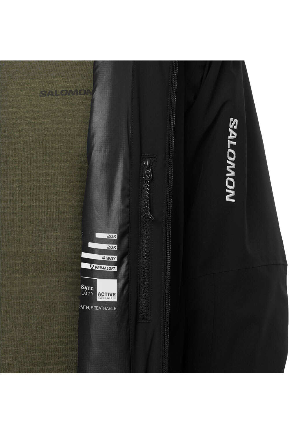 Salomon chaqueta esquí hombre SPECTRAL JACKET M 04