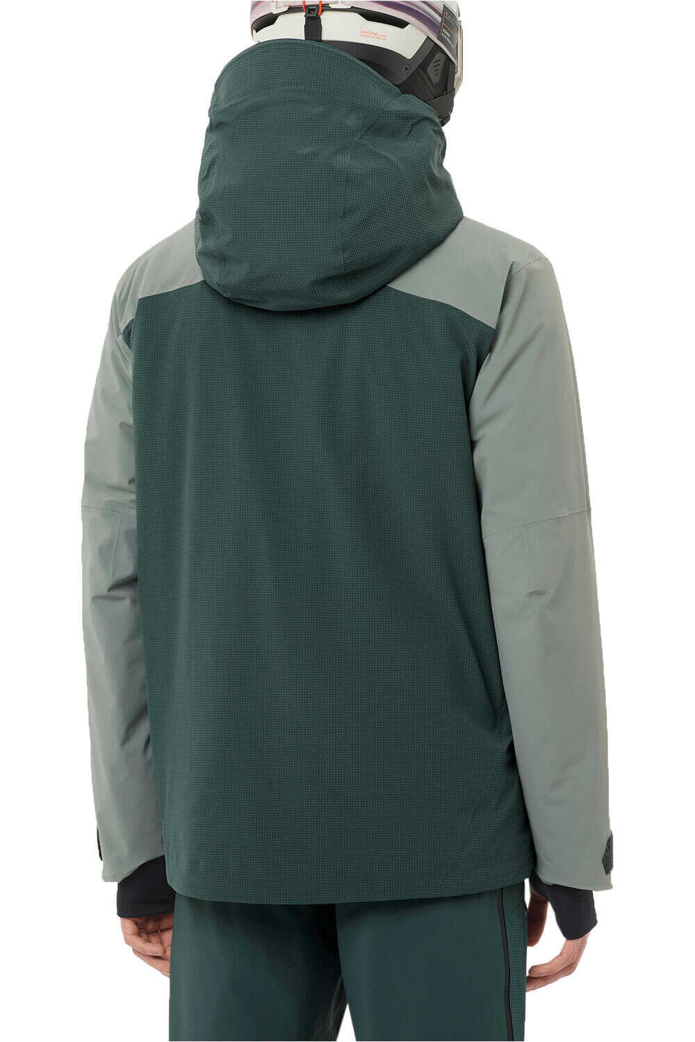 Salomon chaqueta esquí hombre SPECTRAL JACKET M vista trasera