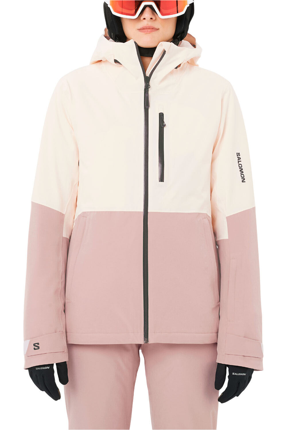 Salomon chaqueta esquí mujer HIGHLAND JACKET W vista frontal