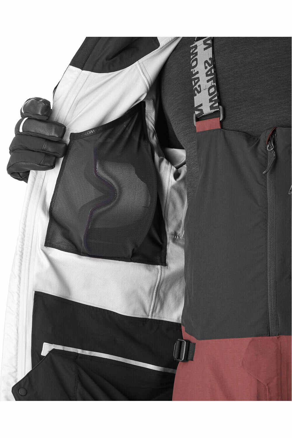 Salomon chaqueta impermeable hombre ABSOLUTE 3L JKT M 06