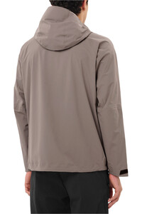 Salomon chaqueta impermeable hombre OUTERPATH 2.5L JACKET M vista trasera