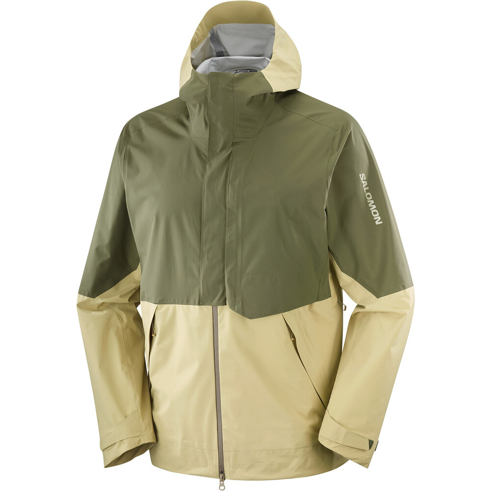 Salomon chaqueta impermeable hombre OUTERPATH PRO 2.5L JKT M vista detalle