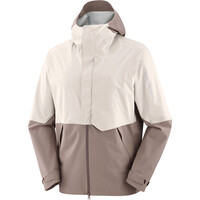 Salomon chaqueta impermeable hombre OUTERPATH PRO 2.5L JKT M vista frontal