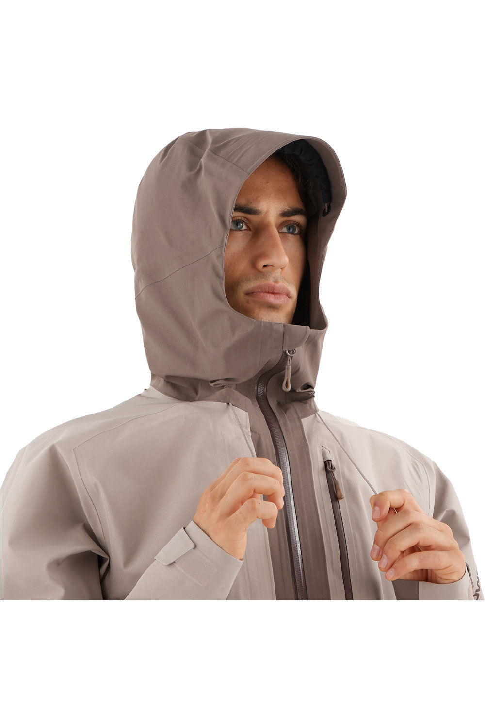 Salomon chaqueta impermeable hombre OUTLINE 3L GTX M vista detalle