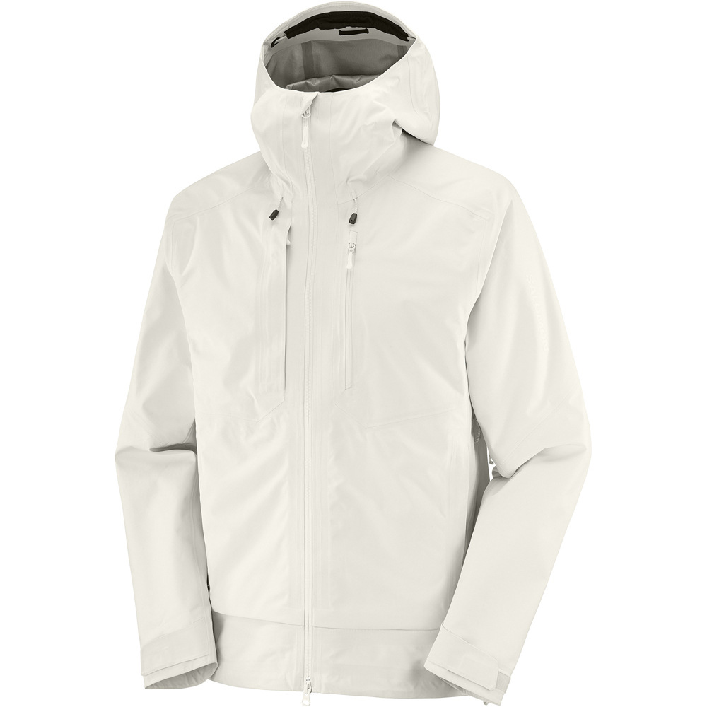 Salomon chaqueta impermeable hombre OUTLINE 3L GTX M vista detalle