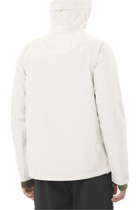 Salomon chaqueta impermeable hombre OUTLINE 3L GTX M vista trasera