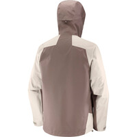 Salomon chaqueta impermeable hombre OUTLINE 3L GTX M vista trasera