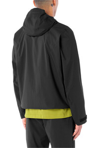 Salomon chaqueta impermeable hombre OUTQUEST 2.5L JKT M vista trasera
