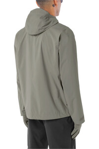 Salomon chaqueta impermeable hombre OUTQUEST 2.5L JKT M vista trasera