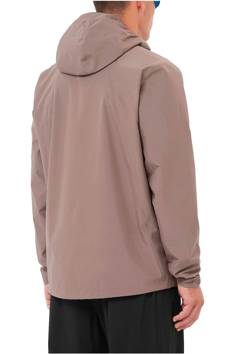 Salomon chaqueta impermeable hombre OUTSCAPE 2L JACKET SOL M vista trasera