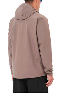 Salomon chaqueta impermeable hombre OUTSCAPE 2L JACKET SOL M vista trasera