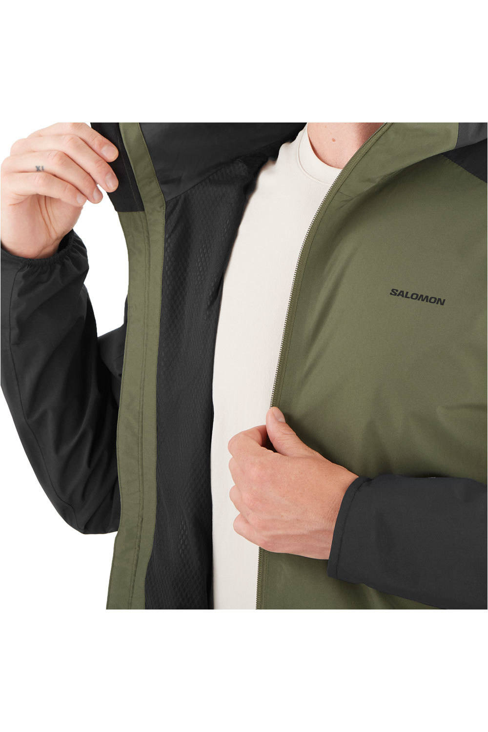 Salomon chaqueta impermeable hombre OUTSCAPE 2L JKT CB M 06