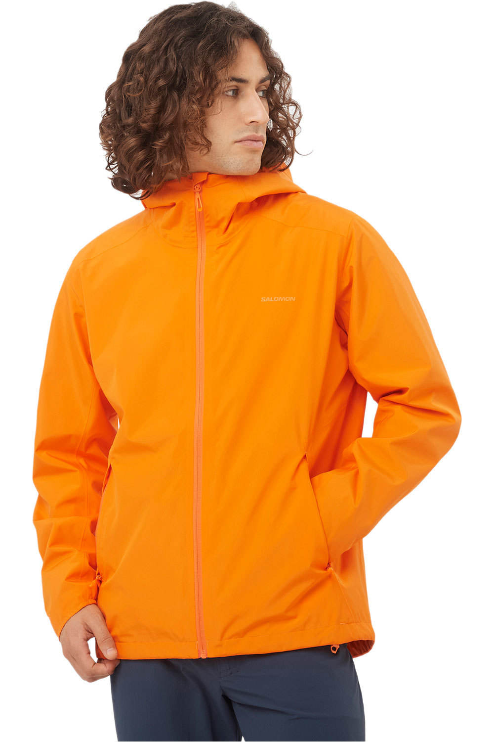 Salomon chaqueta impermeable hombre OUTSCAPE 2L JKT  SOL M vista frontal