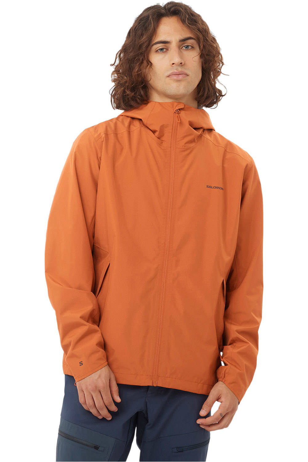 Salomon chaqueta impermeable hombre OUTSCAPE 2L JKT  SOL M vista frontal