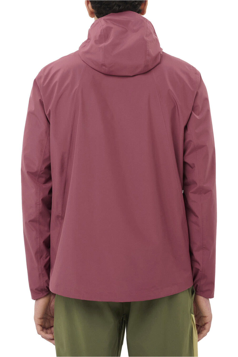 Salomon chaqueta impermeable hombre OUTSCAPE 2L JKT SOL M vista trasera