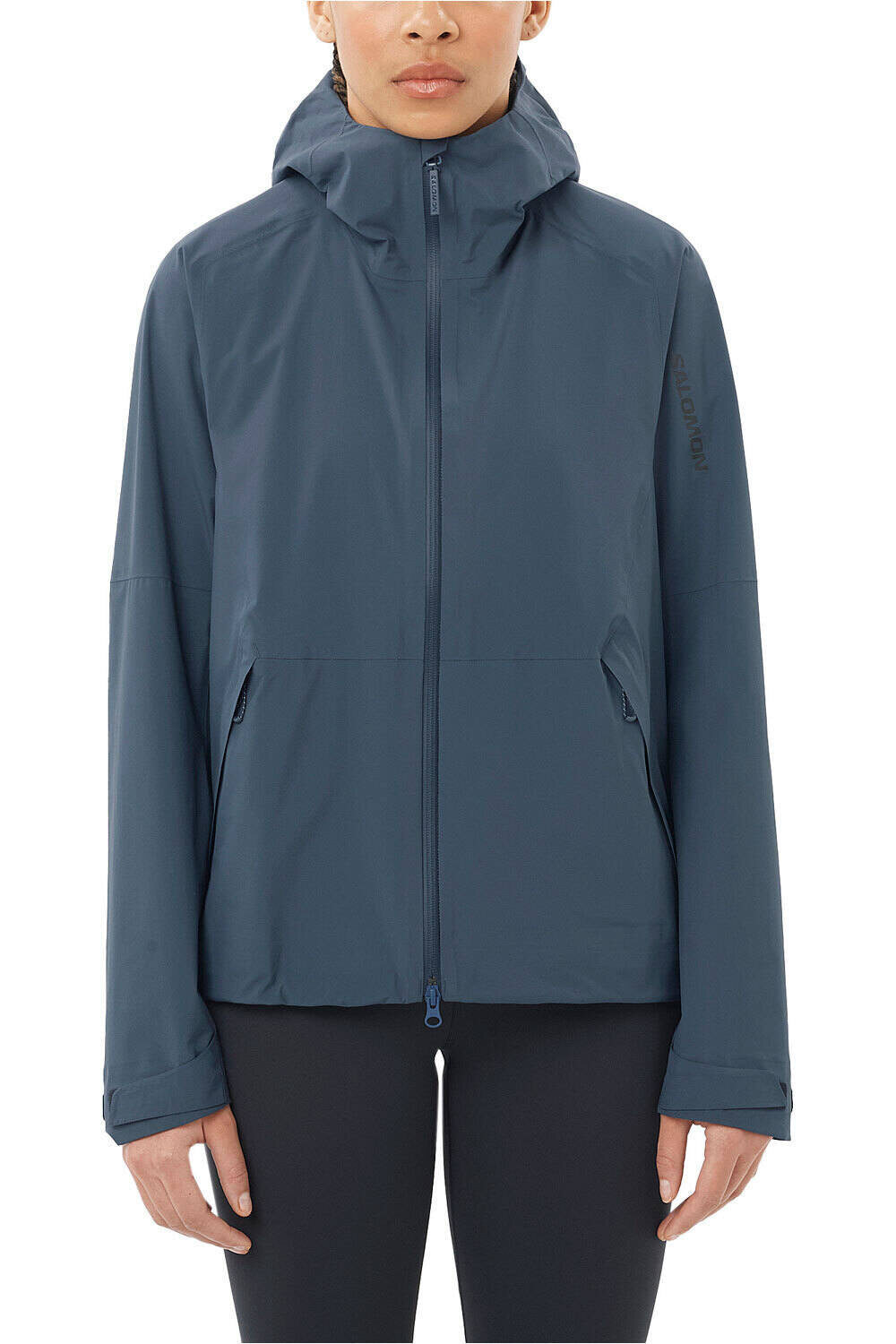 Salomon chaqueta impermeable mujer OUTERPATH 2.5L JACKET W vista frontal